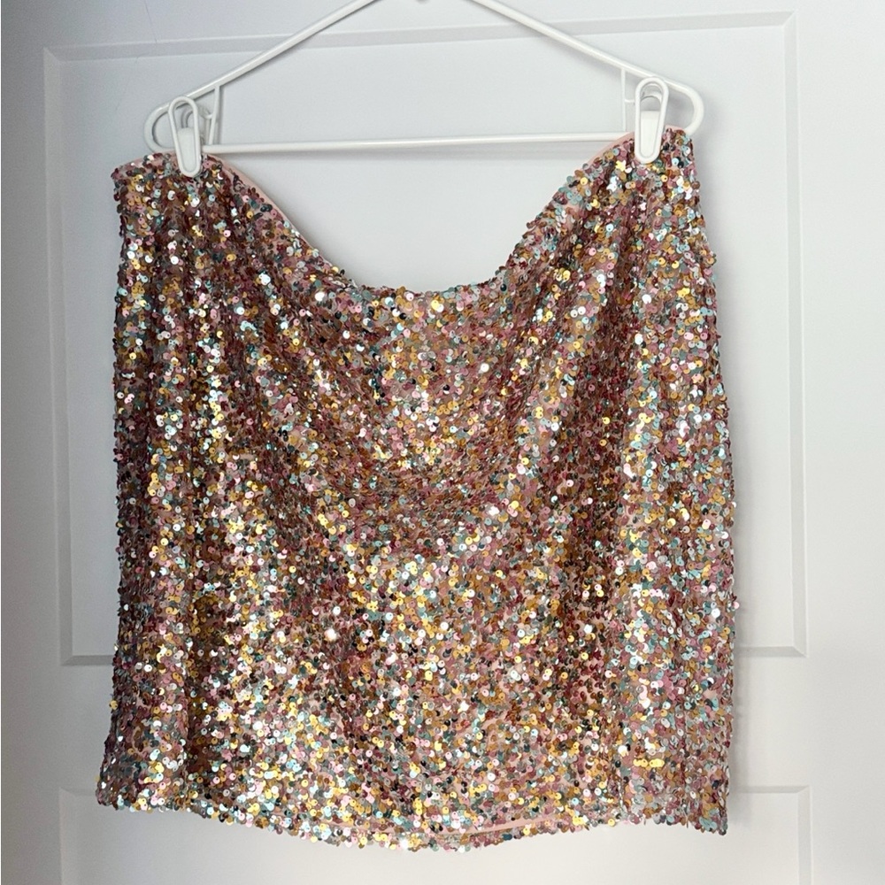 ASOS Sequin Mini Skirt